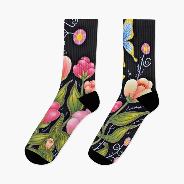Item preview, Whimsical Night Garden & Butterflies designed and sold by CAutumnTrapp.