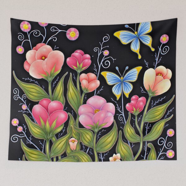Item preview, Whimsical Night Garden & Butterflies designed and sold by CAutumnTrapp.