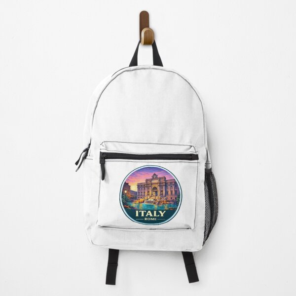 Item preview, Trevi Fountain Rome Italy Illustration | Vintage Travel Art designed and sold by Timegraf.