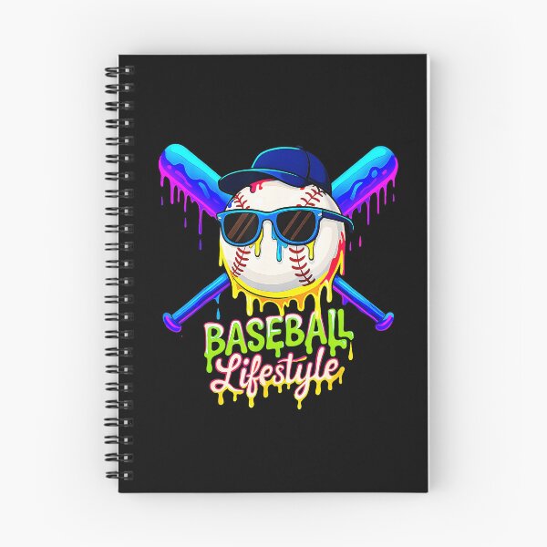 Item preview, BASEBALL Lifestyle Drip Skull designed and sold by miaa-artistshop.