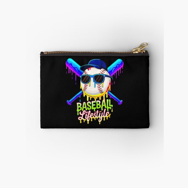 Item preview, BASEBALL Lifestyle Drip Skull designed and sold by miaa-artistshop.
