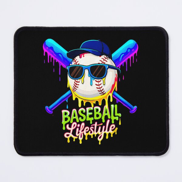 Item preview, BASEBALL Lifestyle Drip Skull designed and sold by miaa-artistshop.