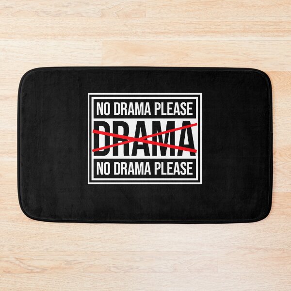 Item preview, No Drama Please Calm Peaceful Attitude Vibe Relax designed and sold by shirt-o-mat.