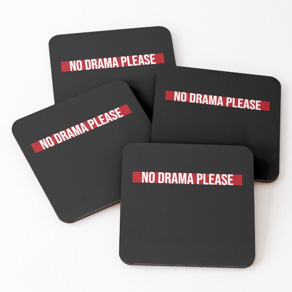 Item preview, No Drama Please Calm Peaceful Attitude Vibe Relax designed and sold by shirt-o-mat.