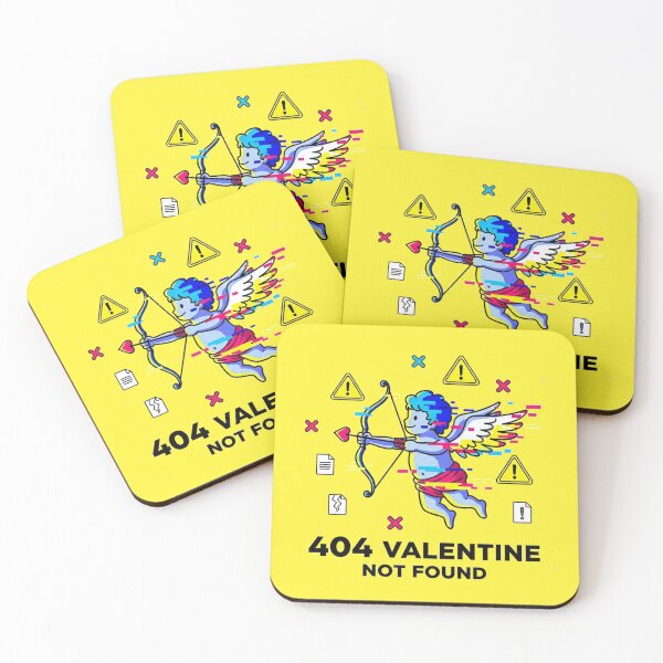 Item preview, Error 404 Valentine Not Found designed and sold by bolguzart.