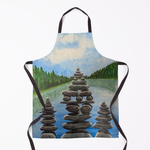 Item preview, Visitors at the rock cairns designed and sold by Matt Starr Fine Art .