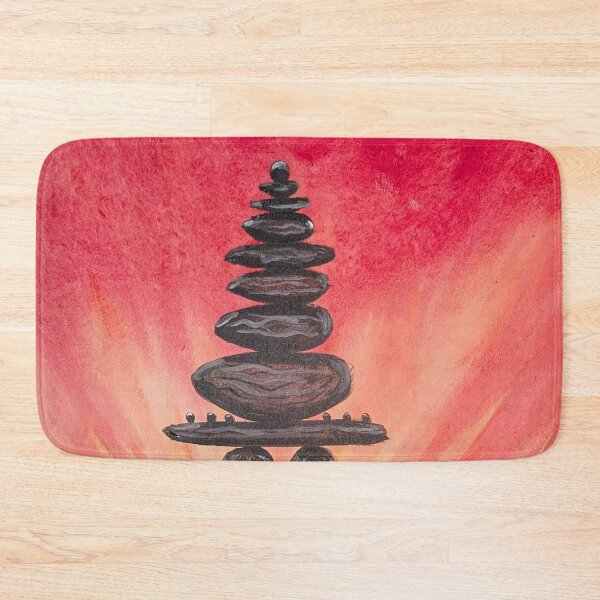 Item preview, Rock cairn at sunset  designed and sold by Matt Starr Fine Art .