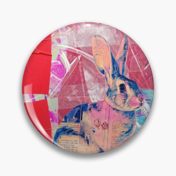 Item preview, Collage Hare  designed and sold by Swooncake Press.