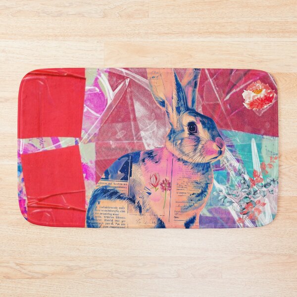 Item preview, Collage Hare  designed and sold by Swooncake Press.