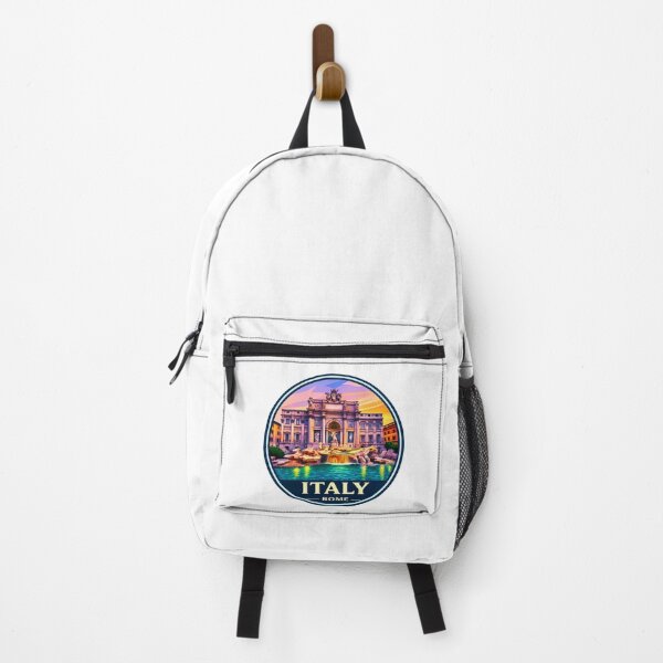 Item preview, Trevi Fountain Rome Italy Illustration | Vintage Travel Art designed and sold by Timegraf.