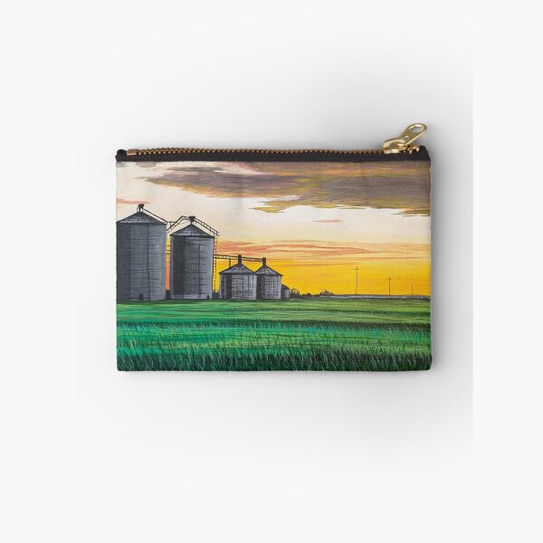 Item preview, Silos at sunset  designed and sold by Matt Starr Fine Art .