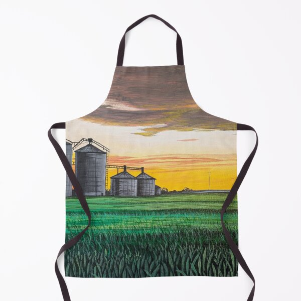 Item preview, Silos at sunset  designed and sold by Matt Starr Fine Art .