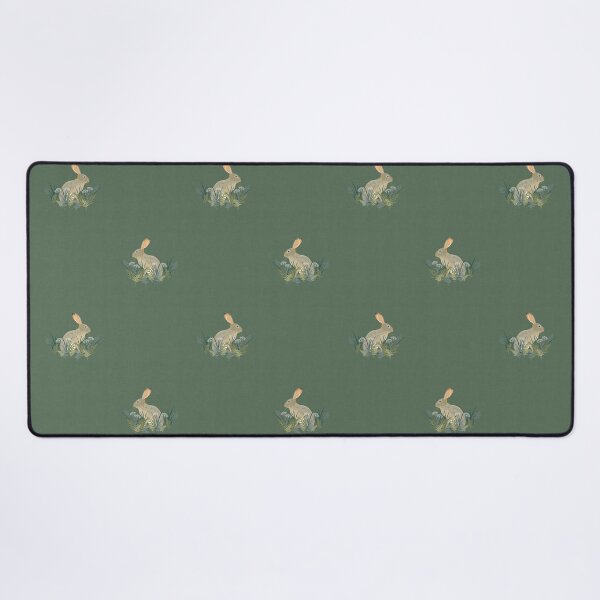 Item preview, Vintage Bunny Rabbit - Forest Green designed and sold by Sarah Thorpe Designs .