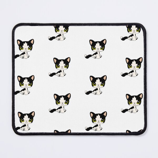 Item preview, Littlest Pet Shop Tuxedo Cat – LPS Fan Art designed and sold by Spotted Doodles.