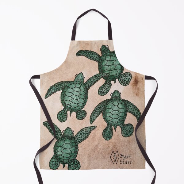 Item preview, Baby sea turtles head to the ocean designed and sold by Matt Starr Fine Art .
