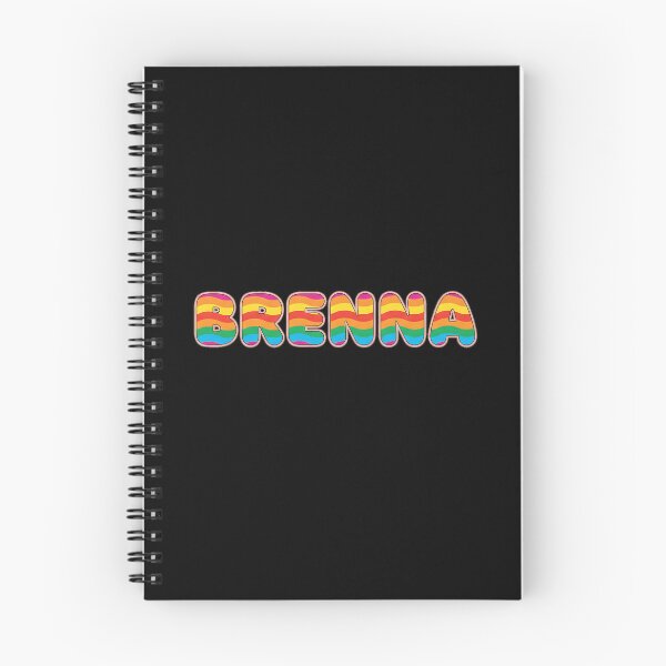 Item preview, ❤️ Brenna Personalized Name Wavy Retro Shirt, Coffee Mug, Sticker Gift designed and sold by HelixPedia.