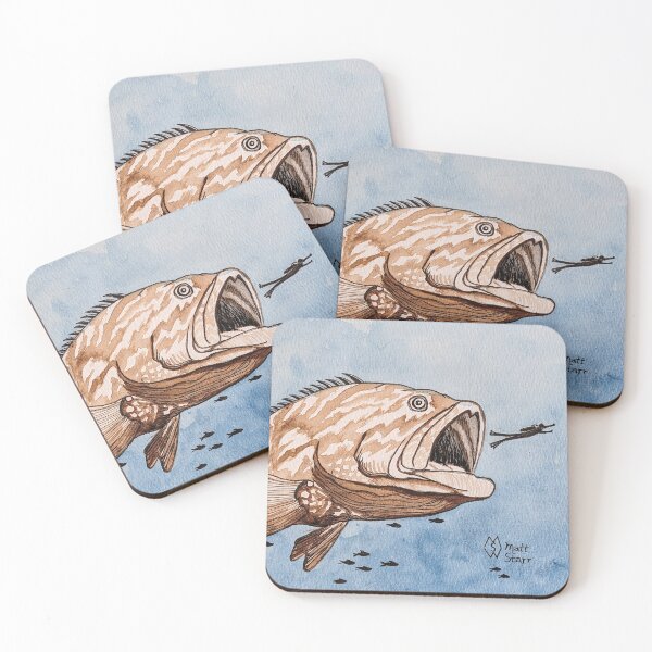 Item preview, Mammoth grouper gulp  designed and sold by Matt Starr Fine Art .