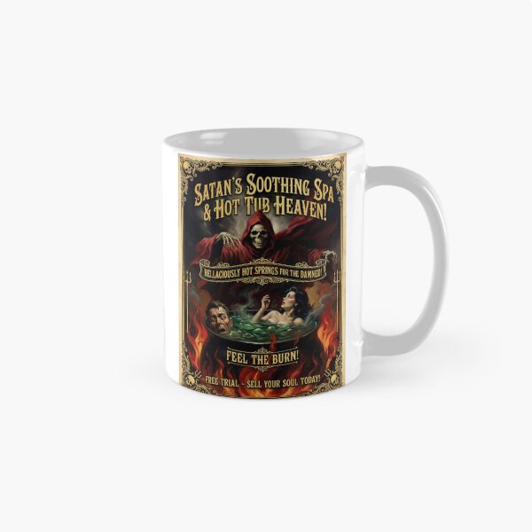 Item preview, SATAN'S SOOTHING SPA & HOT TUB HEAVEN designed and sold by graficsfx.