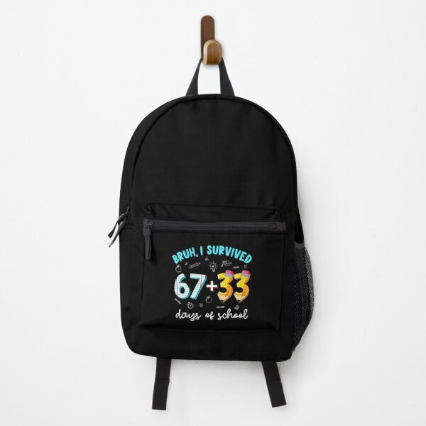 Item preview, BRUH I SURVIVED 67+33 Days of School 100 Days Meme Celebration designed and sold by gladysenglish.