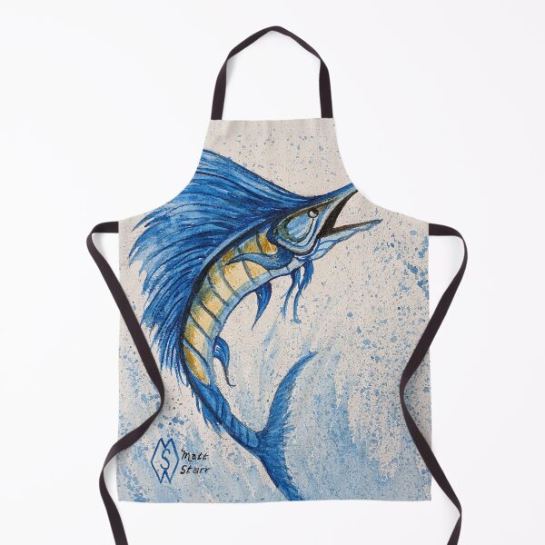 Item preview, Sailfish jumping out of the sea designed and sold by Matt Starr Fine Art .