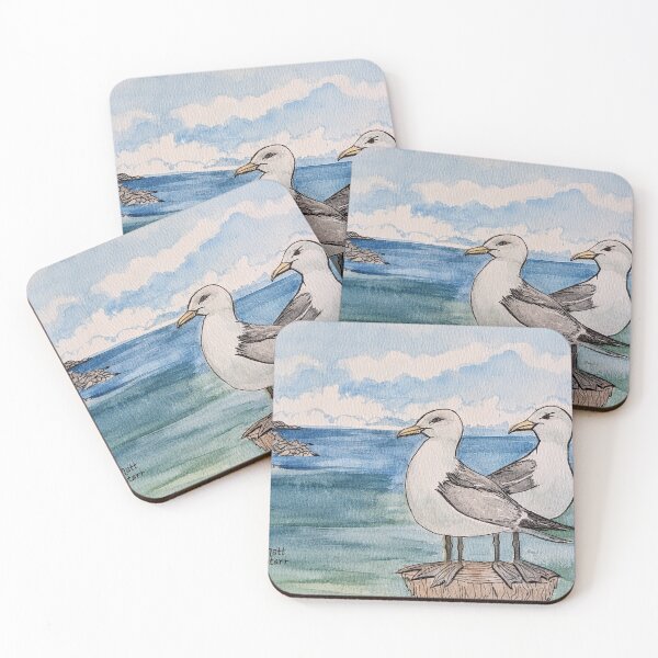 Item preview, Seagulls spotting the lighthouse  designed and sold by Matt Starr Fine Art .