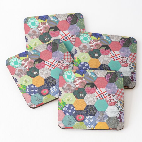 Item preview, Paper Pieced Vintage Quilt  designed and sold by AnimaliaStar.