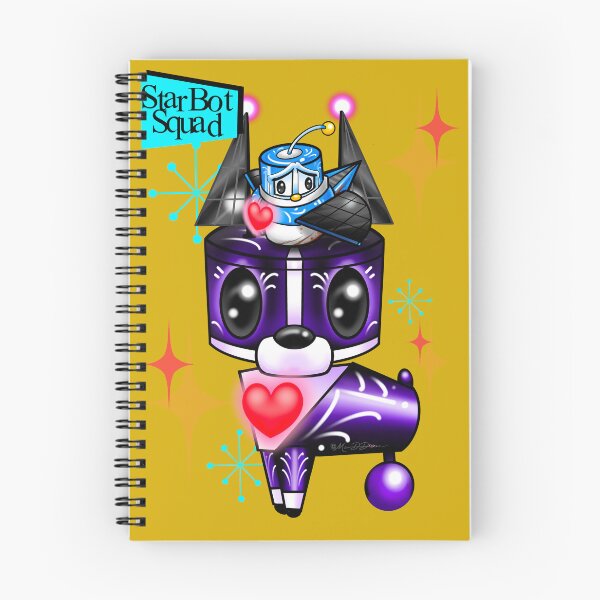 Item preview, StarBot Squad: mi10 And Birdee designed and sold by MetroINKbooks.