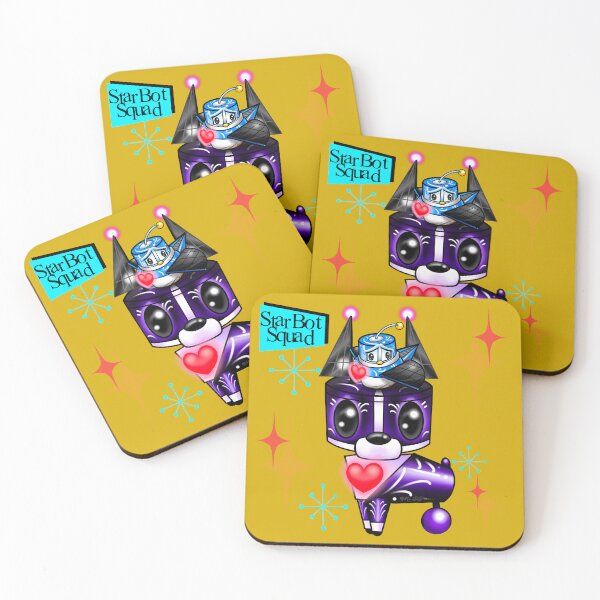 Item preview, StarBot Squad: mi10 And Birdee designed and sold by MetroINKbooks.