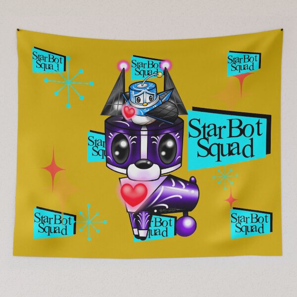 Item preview, StarBot Squad: mi10 And Birdee designed and sold by MetroINKbooks.