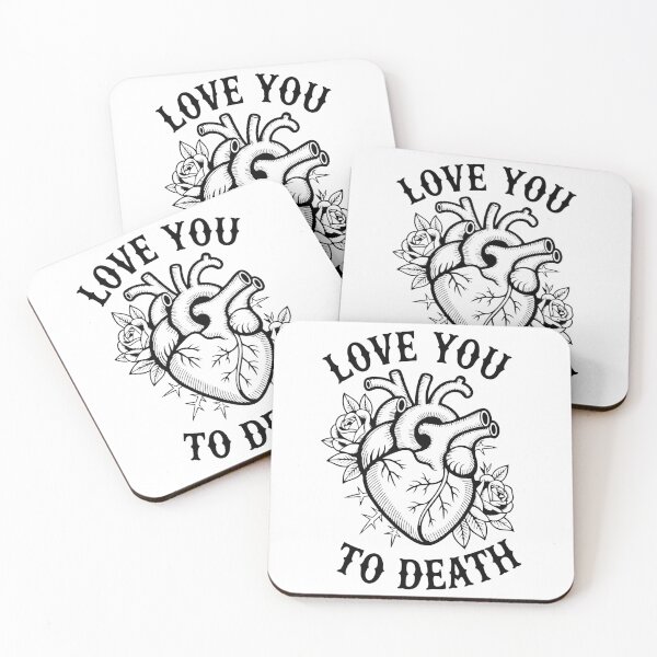 Item preview, Love You To Death designed and sold by Legacy Pulp Studio.