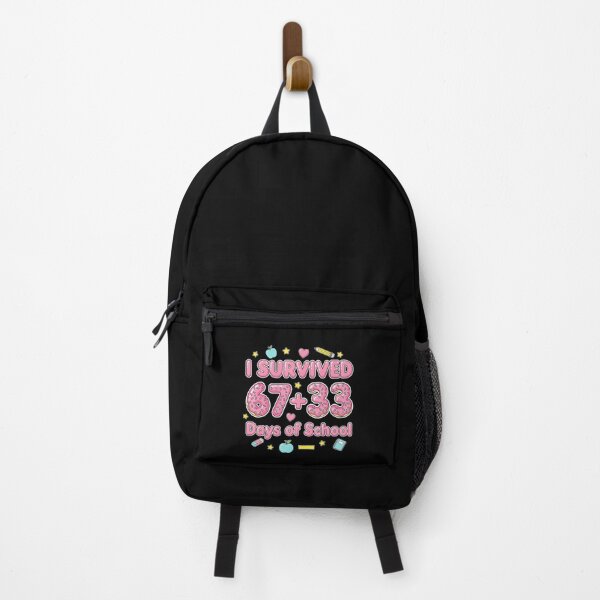 Item preview, I SURVIVED 67+33 Days of School 100 Days Cute Meme Celebration designed and sold by gladysenglish.