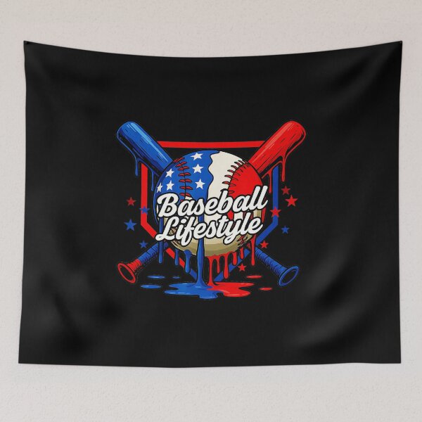 Item preview, Baseball Lifestyle Drip Baseball Graphic designed and sold by miaa-artistshop.