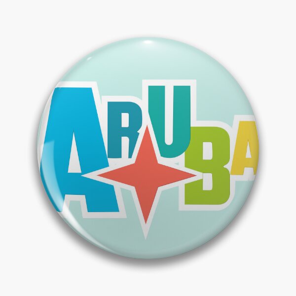 Item preview, Aruba Colorful Typography designed and sold by HarlienDesign.
