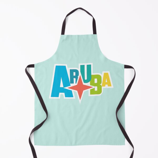 Item preview, Aruba Colorful Typography designed and sold by HarlienDesign.