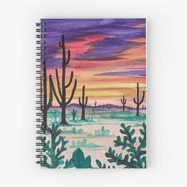Item preview, Desert cactus at sunset designed and sold by Matt Starr Fine Art .