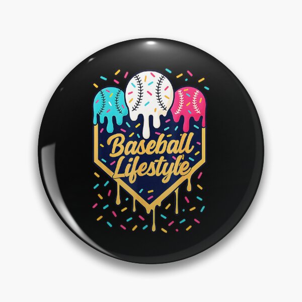 Item preview, Baseball Lifestyle Drip Color  designed and sold by miaa-artistshop.