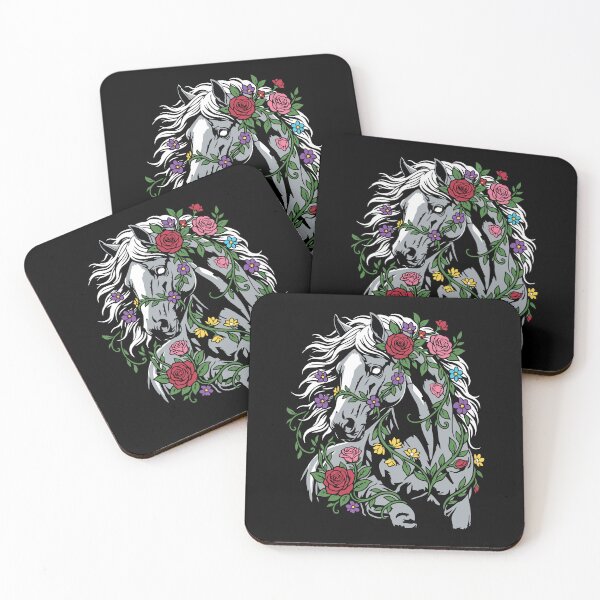 Item preview, Women's Floral Horse Riding Graphic Equestrian Farm Animal designed and sold by Photo-Memes.