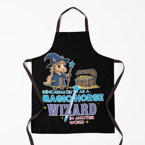 Item preview, Funny Isekai Anime Horse Wizard Horse Riding Graphic designed and sold by Photo-Memes.