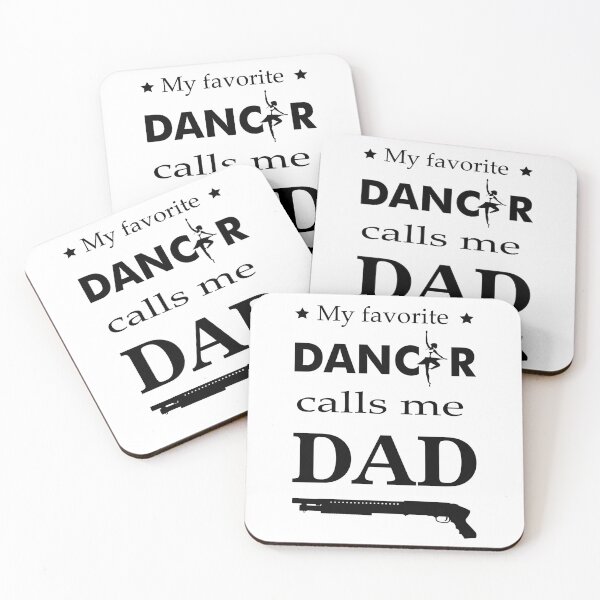 Item preview, My Favorite Dancer Calls Me Dad – Ballet Dad Shirt designed and sold by artetotal.
