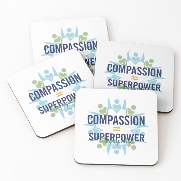 Item preview, Counselor T-Shirt – Compassion = Superpower | Therapist & Mental Health Gift designed and sold by Muzgle.