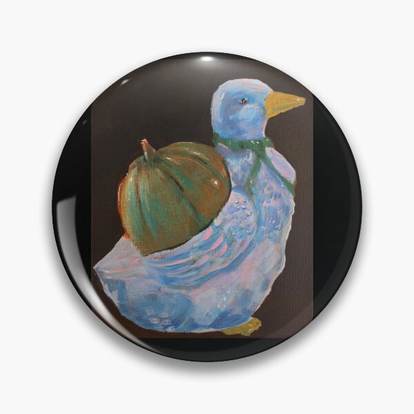 Item preview, Duck Hauling Gourd Hand Painted designed and sold by HouseplantsAndScamps.