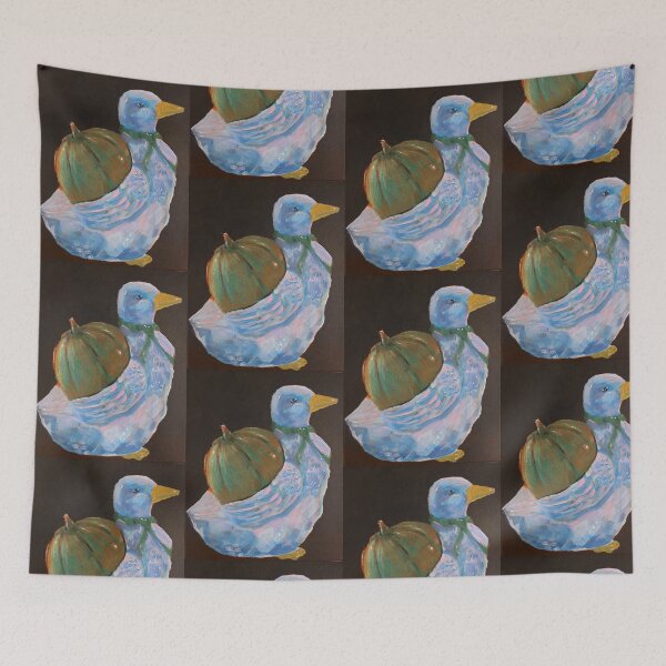 Item preview, Duck Hauling Gourd Hand Painted designed and sold by HouseplantsAndScamps.