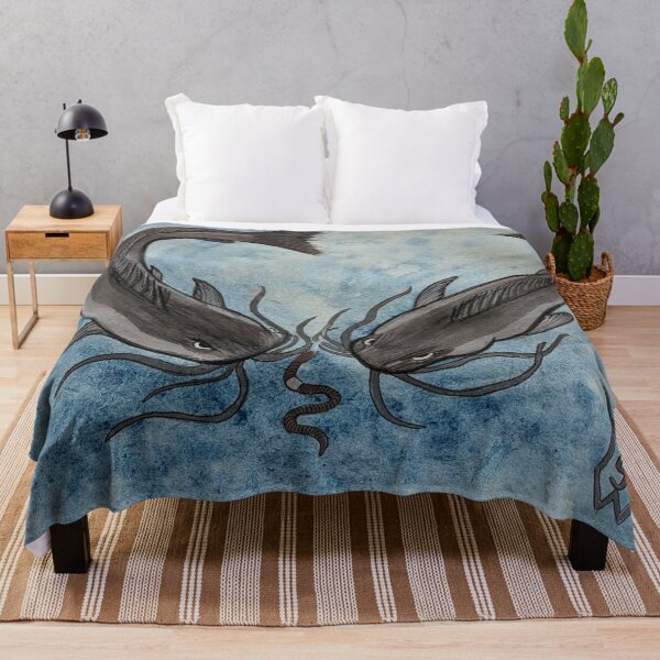 Item preview, Catfish fishing designed and sold by Matt Starr Fine Art .