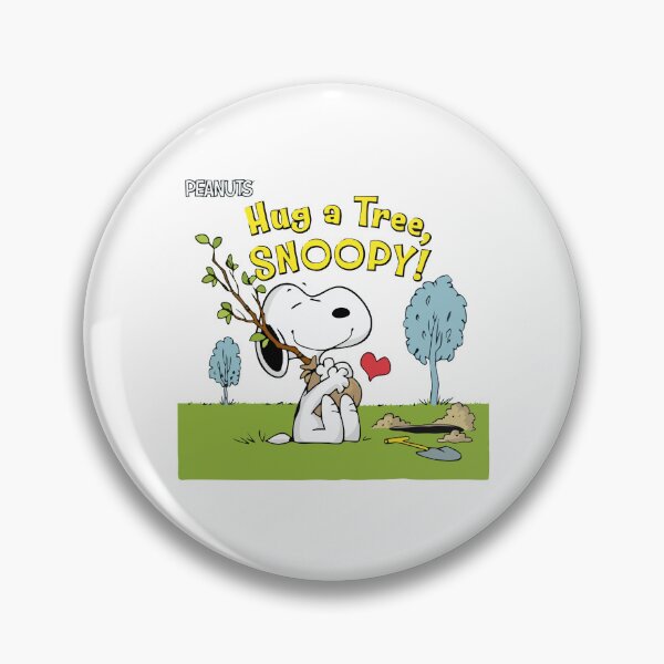 Item preview, Snoopy Hug a Tree Earth Day designed and sold by samjkt.