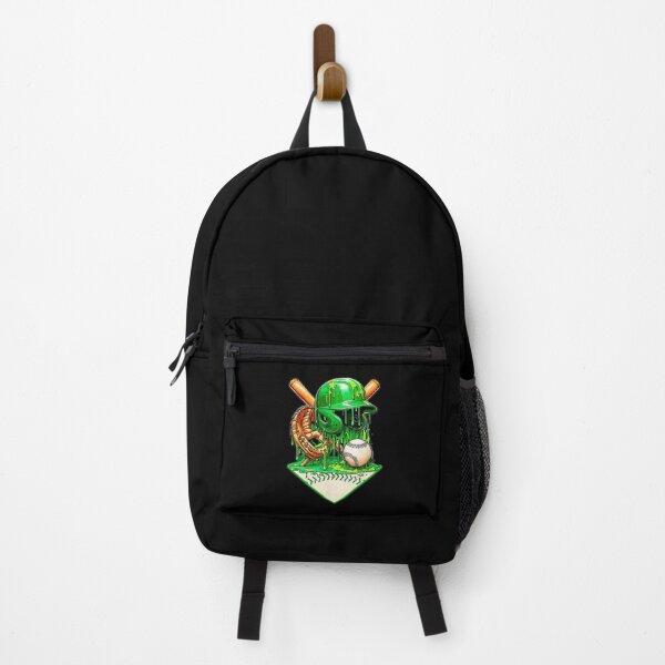 Item preview, Green Baseball Skull Drip designed and sold by miaa-artistshop.