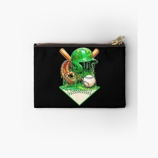Item preview, Green Baseball Skull Drip  designed and sold by miaa-artistshop.