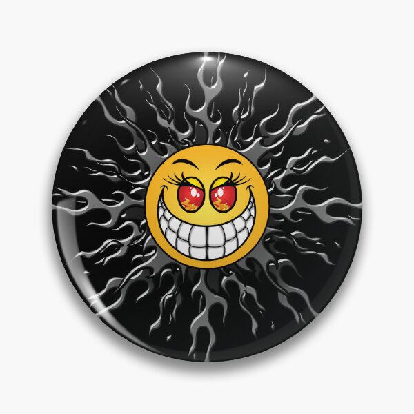 Artikelvorschau, Grinning Gal Sun (Black Flames) entworfen und verkauft von KAUniqueDesigns.