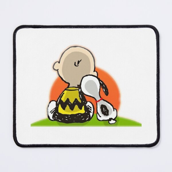 Item preview, Snoopy and Charlie Brown Friendship Sunset designed and sold by samjkt.