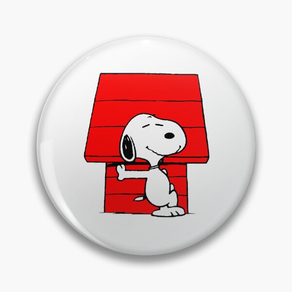 Item preview, Snoopy Leaning on Red Doghouse designed and sold by samjkt.