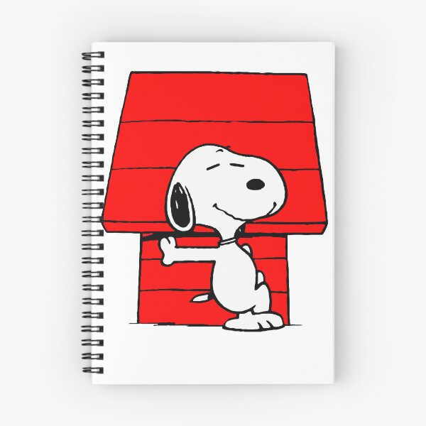 Item preview, Snoopy Leaning on Red Doghouse designed and sold by samjkt.